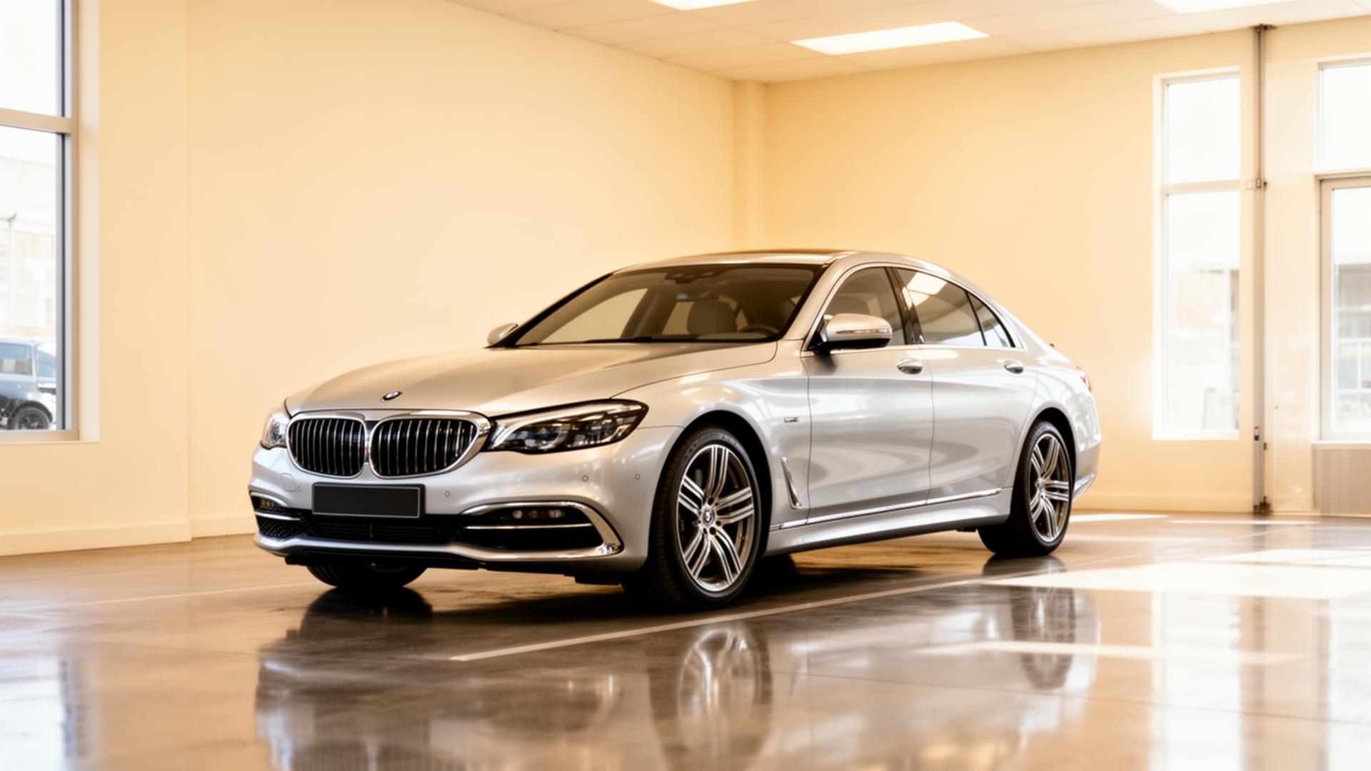 Pristine car in the Restyle Auto workshop